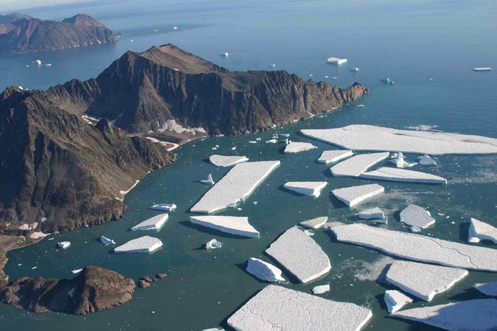 Icebergs Groenland