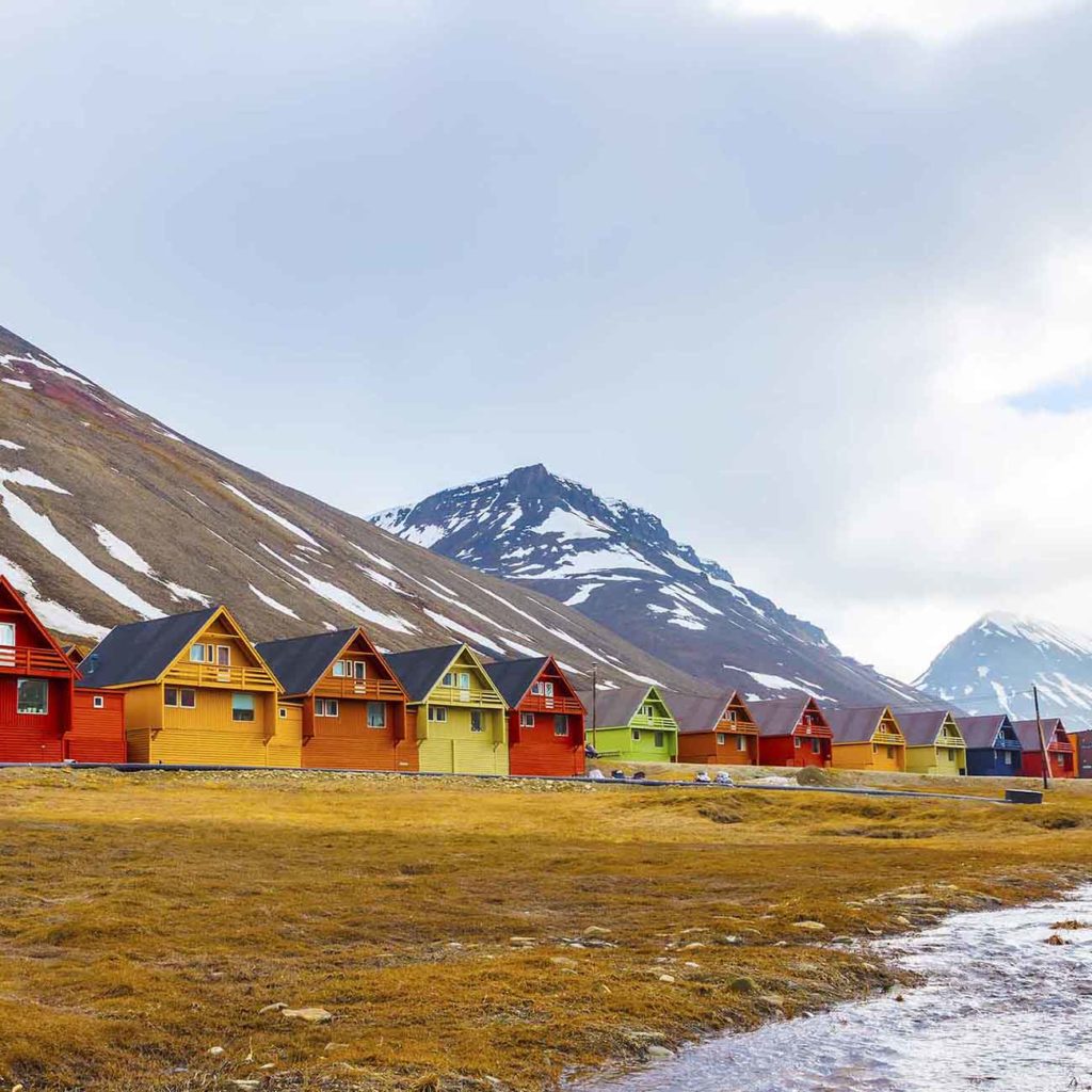 Visite de Longyearbyen Svalbard