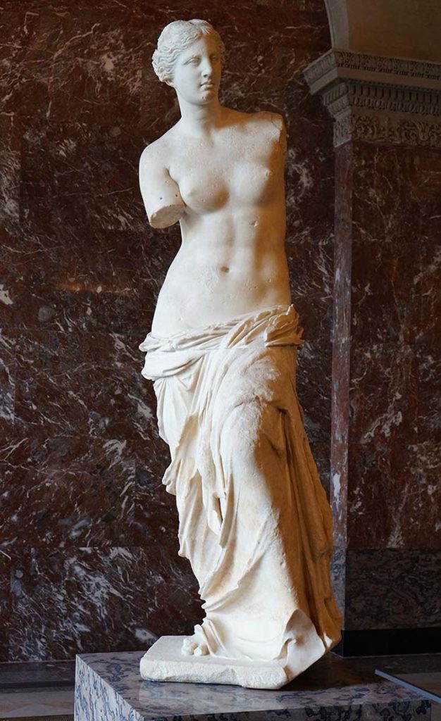 Venus de Milo - Découverte de Dumont d'Urville
