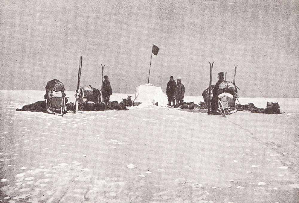Amundsen au Pole Sud
