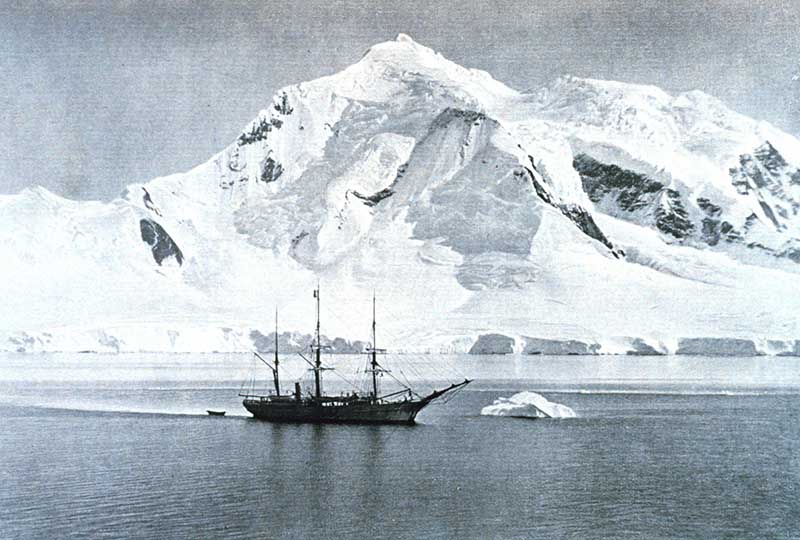 Navire Belgica Antarctique Amundsen