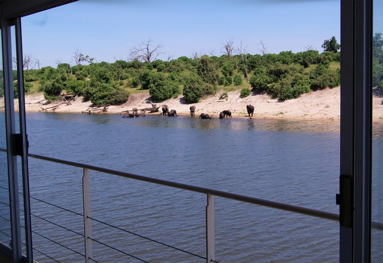 Vue du Zambezi Queen