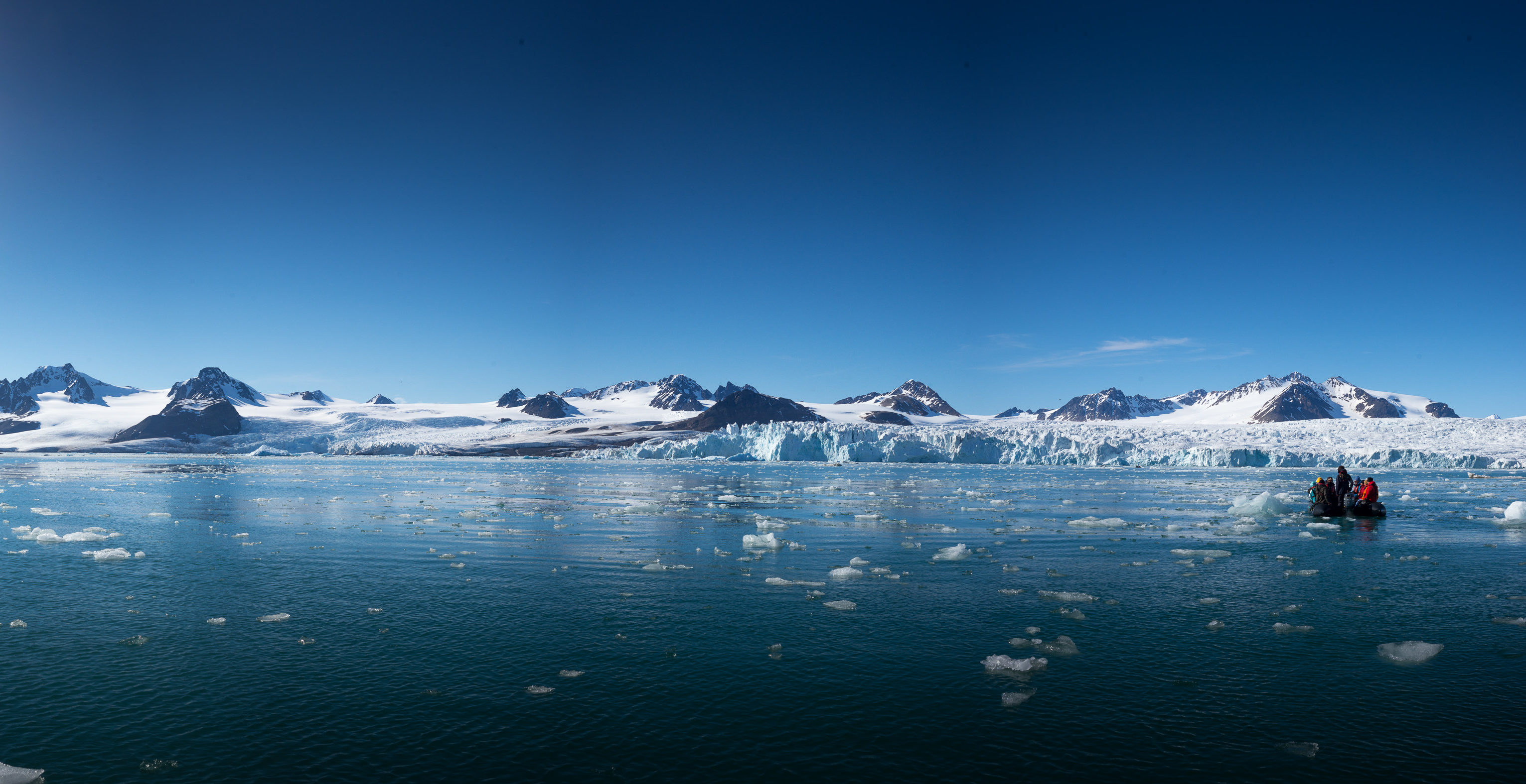 Zodiac et Glacier - Croisière Spitzberg