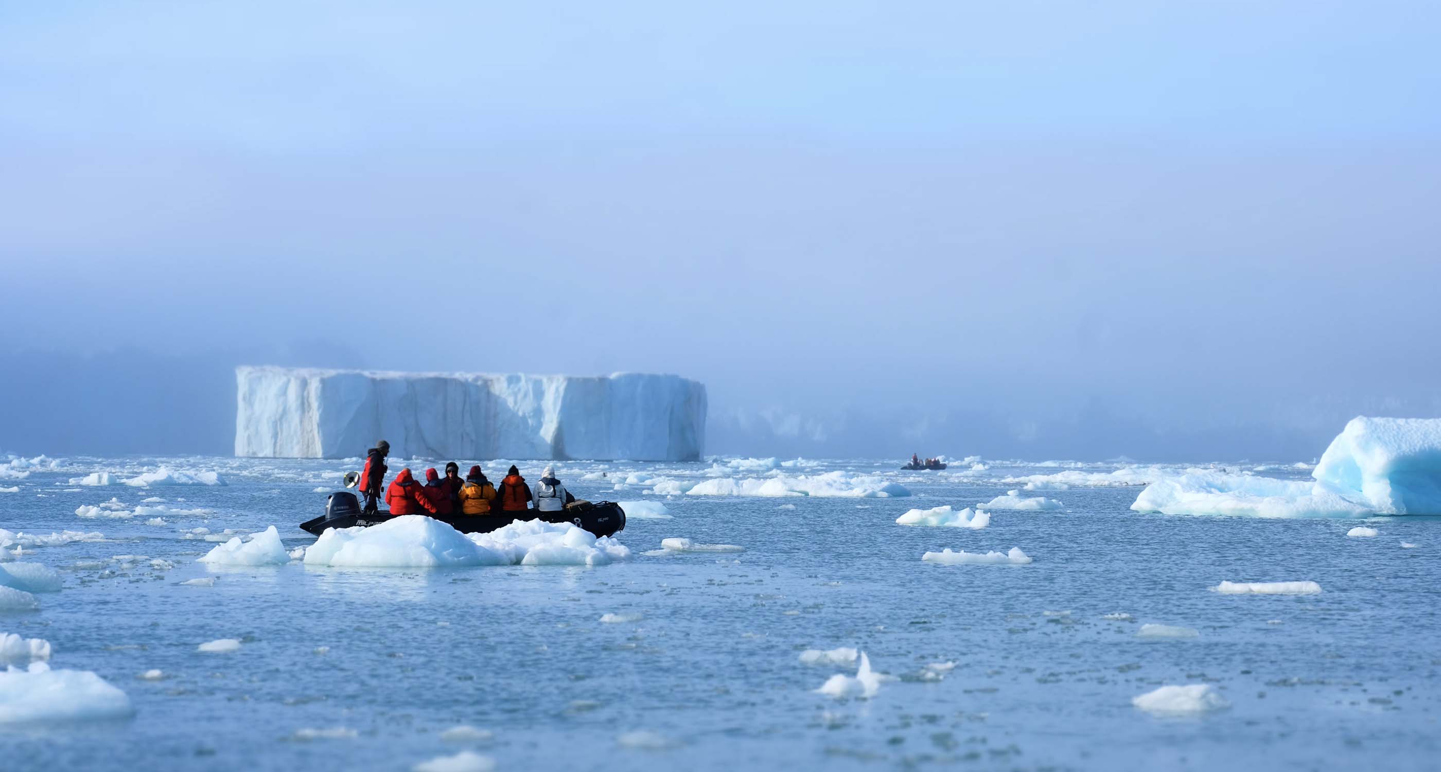 Icebergs Negribreen