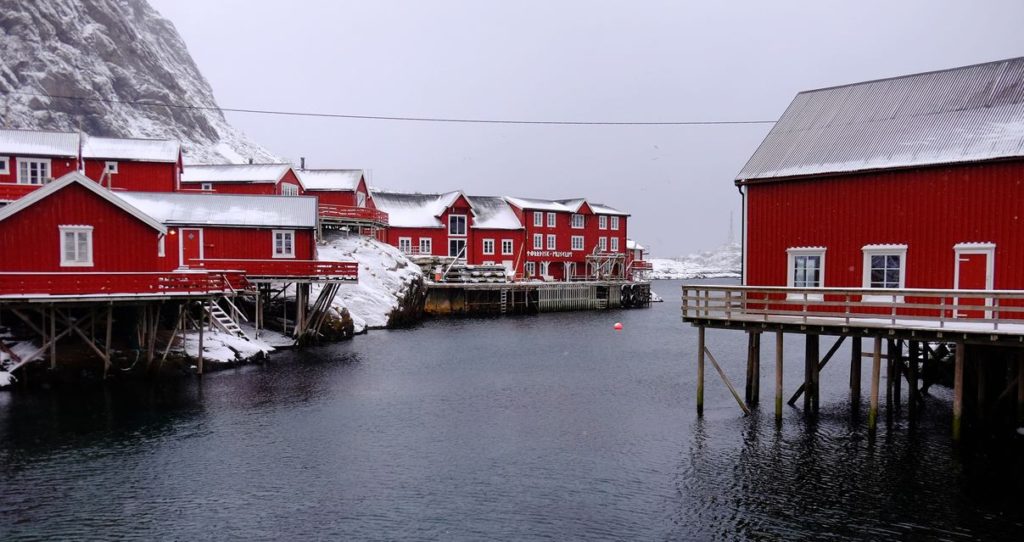 Croisière Lofoten port