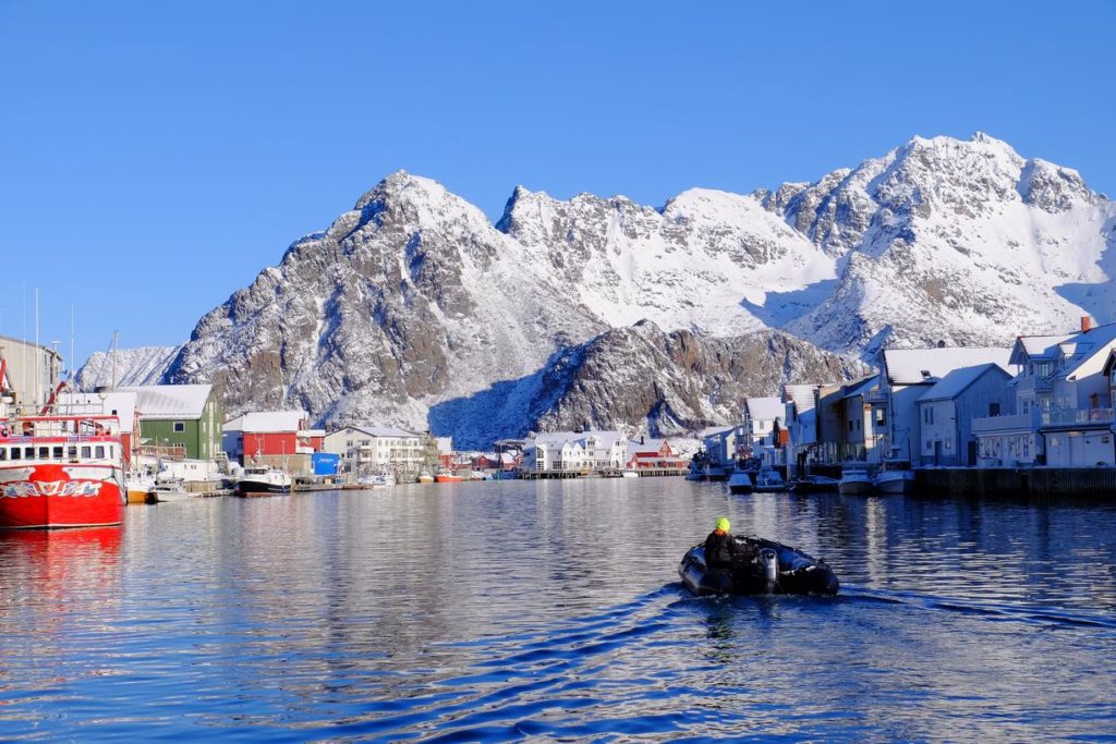 Croisière port Norvège