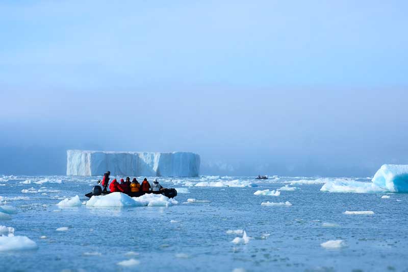 Iceberg Tabulaire Negribreen - Croisière Spitzberg