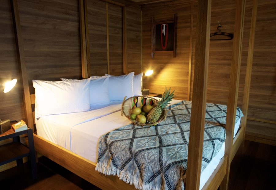 Des cabines spacieuses et confortables décorées avec raffinement