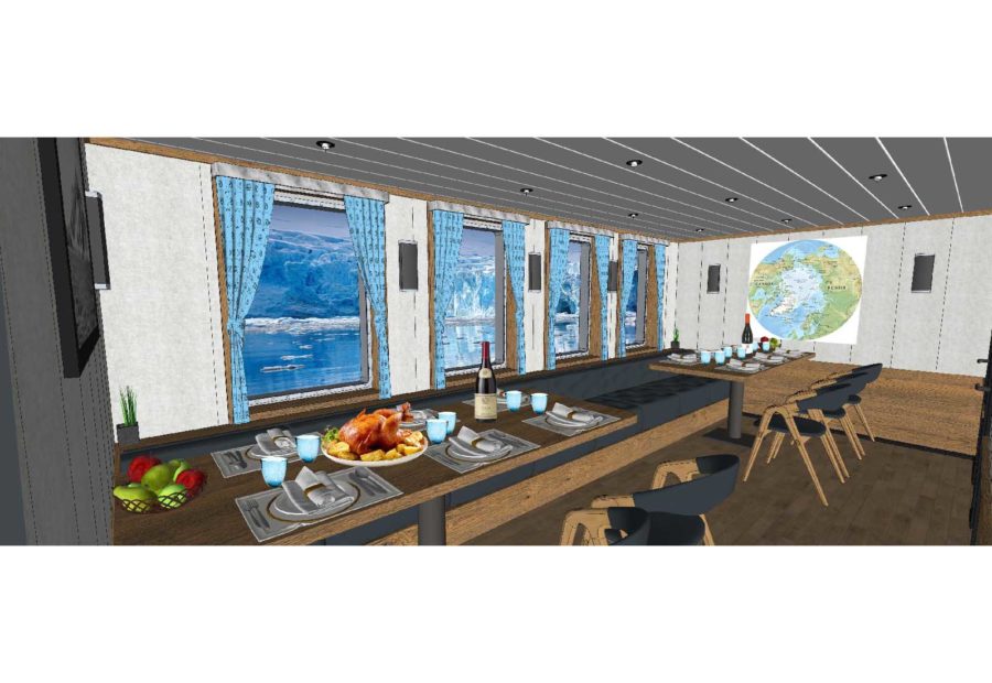 Motel Restaurant Nanook Québec Canada Le Nanook - Yacht Polaire - Arctique - Grands Espaces