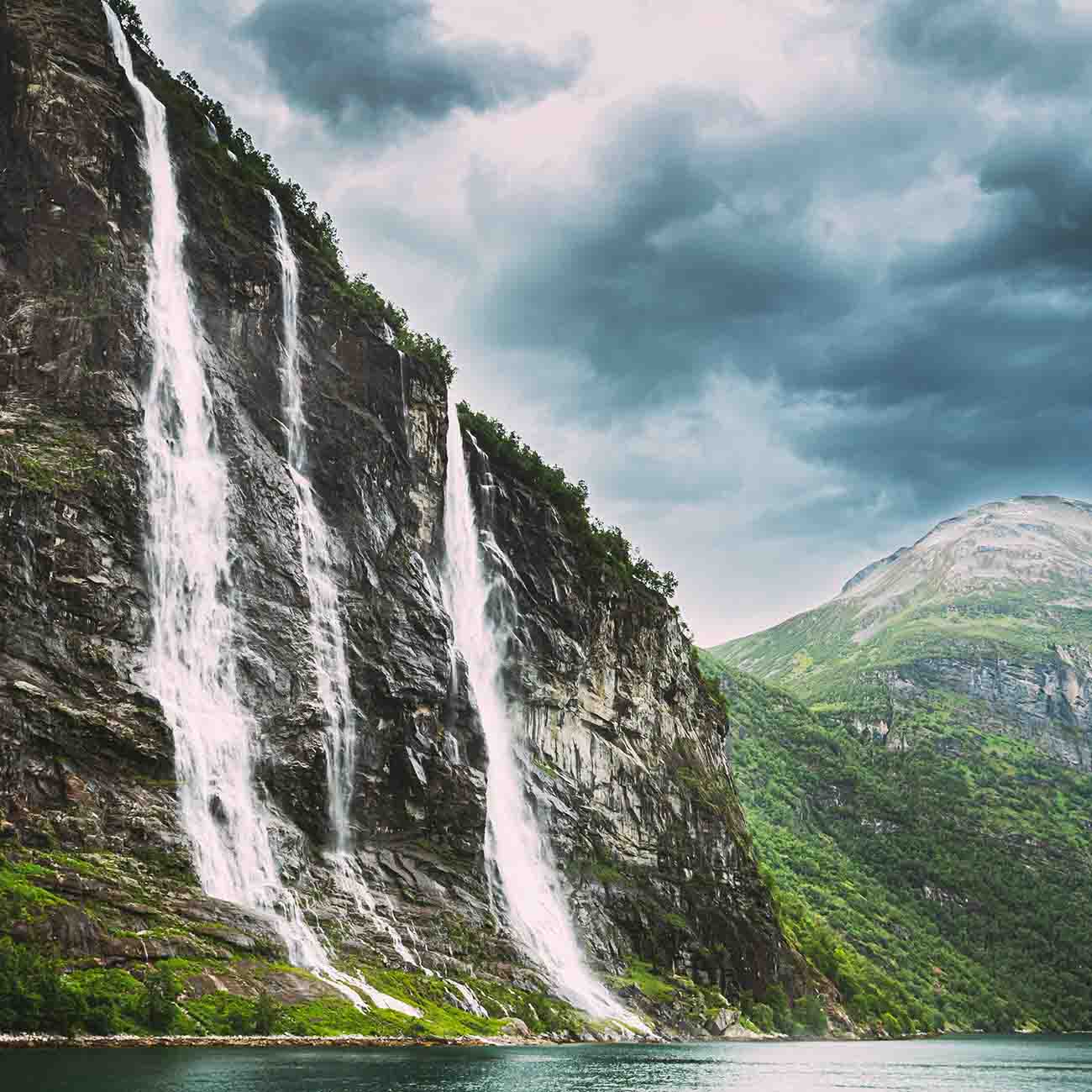 Geirangerfjord Les 7 Soeurs