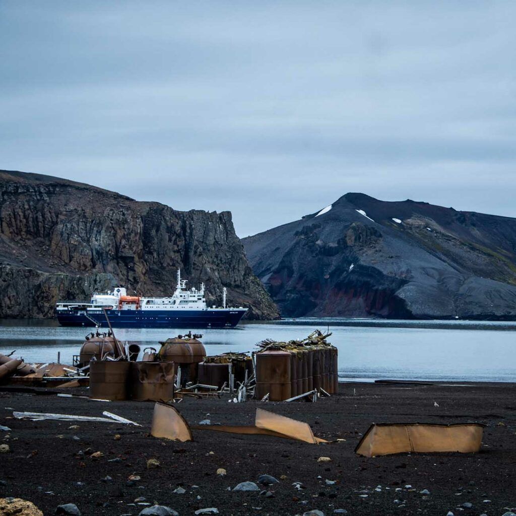 Deception Island Antarctique