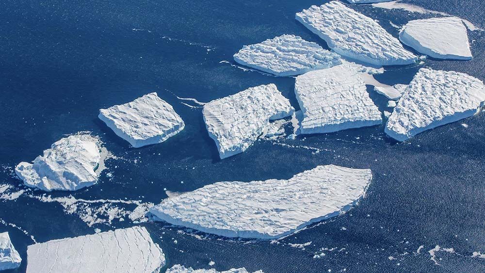 Iceberg tabulaire Antarctique