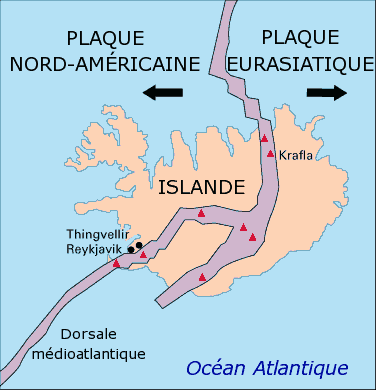 Islande Dorsale Medio Atlantqiue