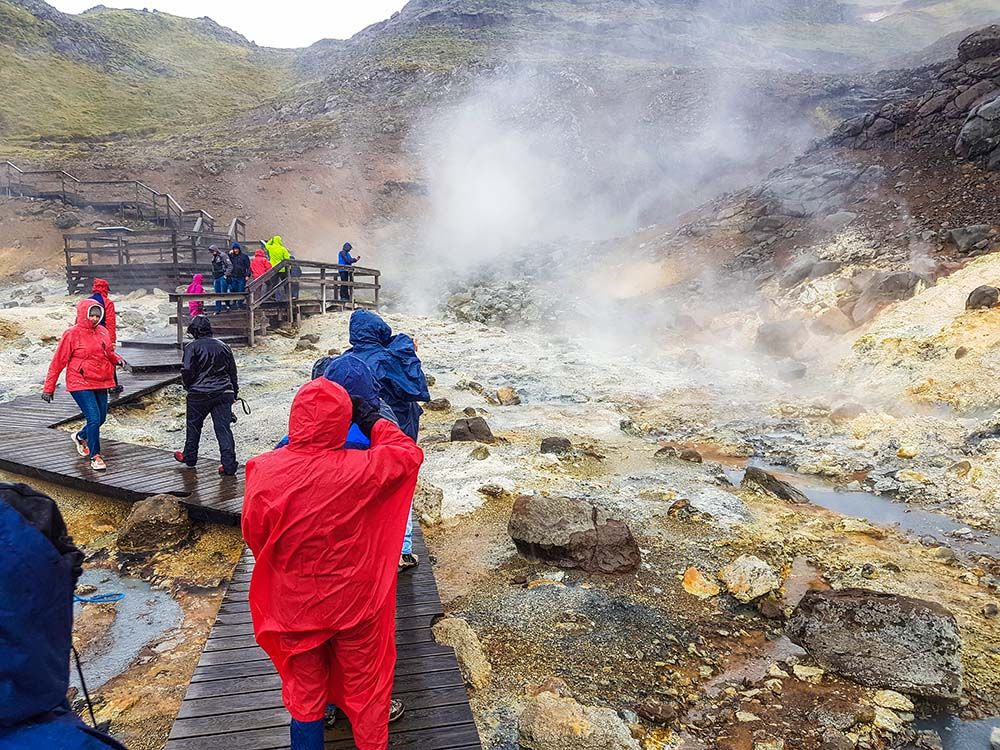 Islande Solfatare de Seltun