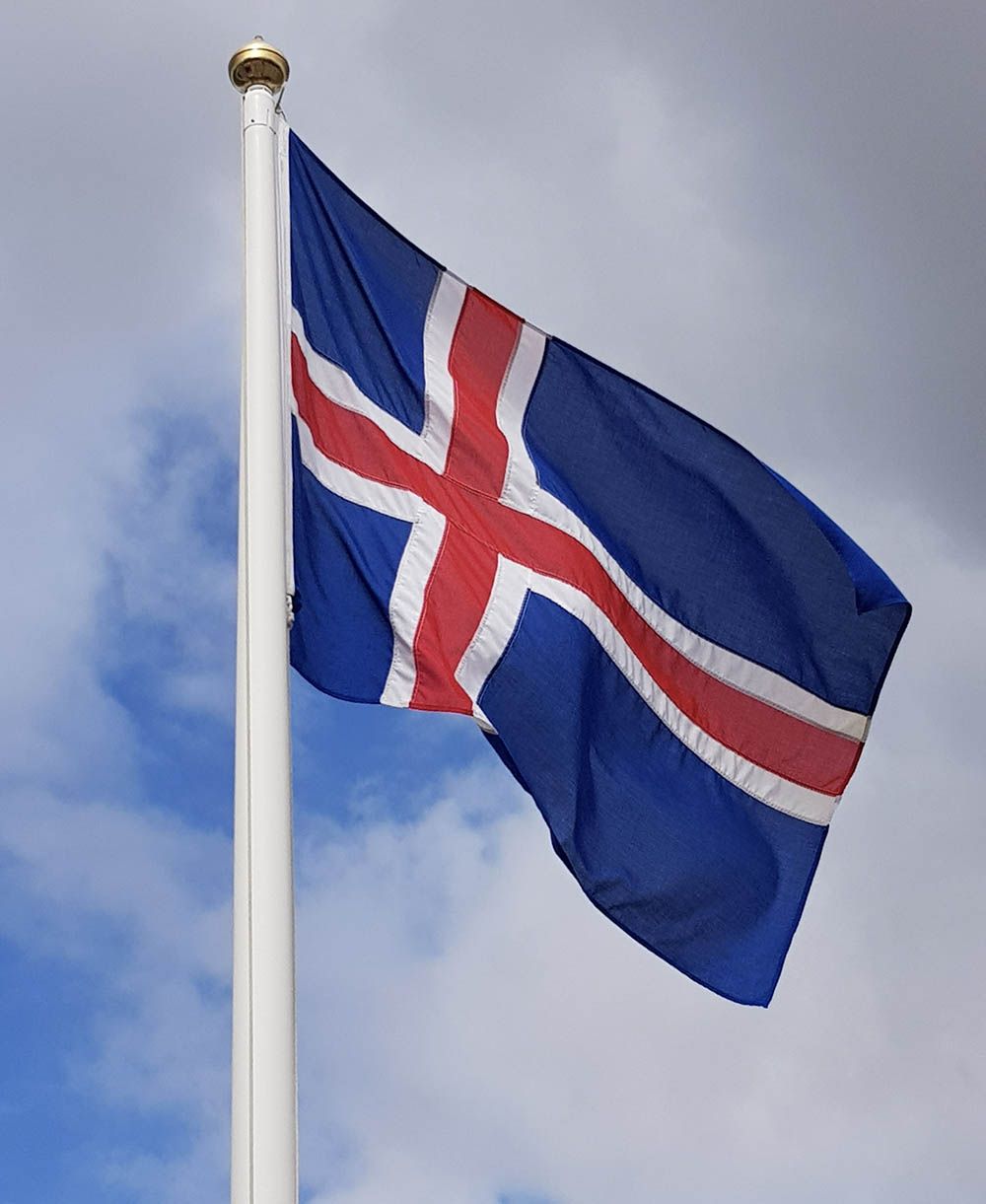 Drapeau Islande 