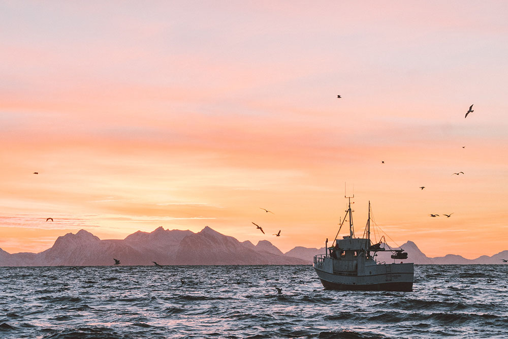 Norvège Lever de soleil