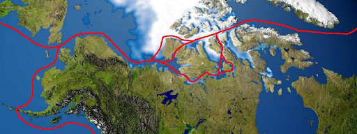Carte Passage du Nord-Ouest