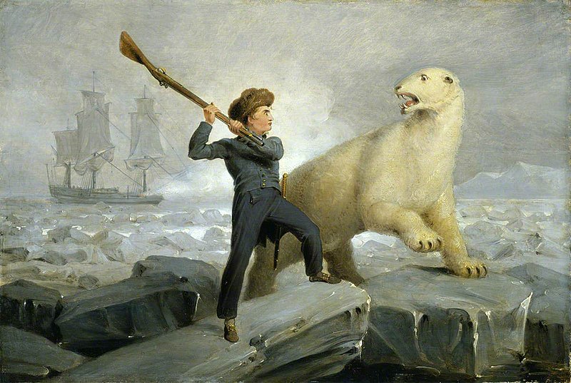 Richard_Westall Nelson_and_the_Bear_