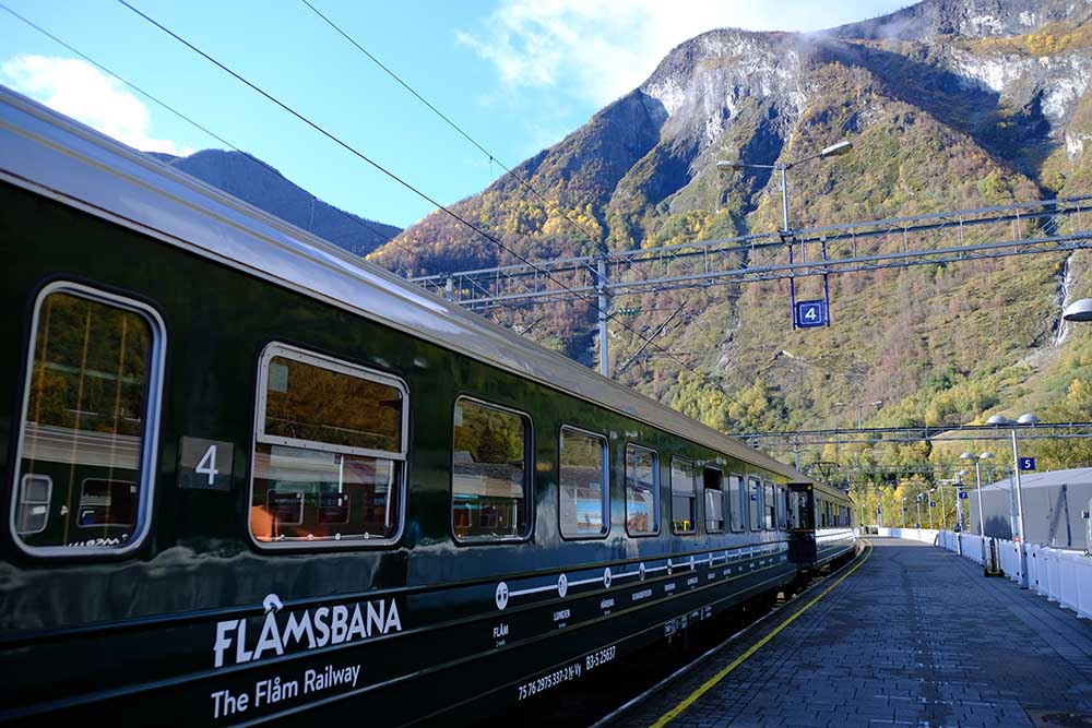 Train Flåmsbana Norvège