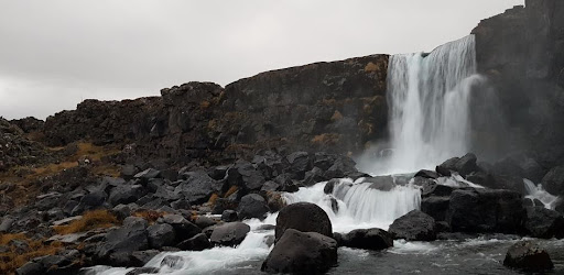 Oxararfoss Islande