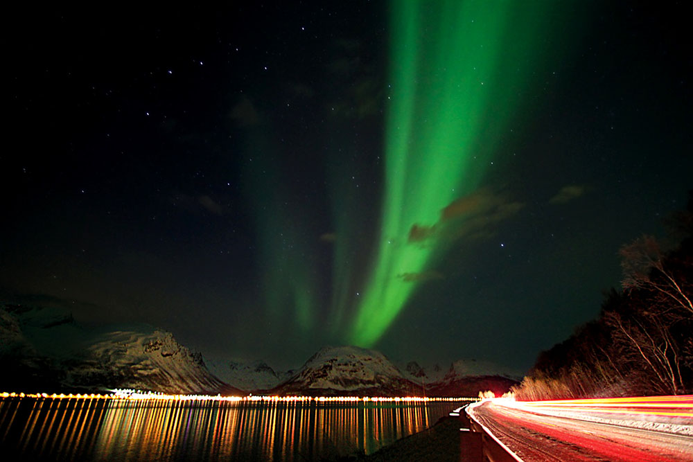 AURORES BORÉALES - ALPES DE LYNGEN Norvège