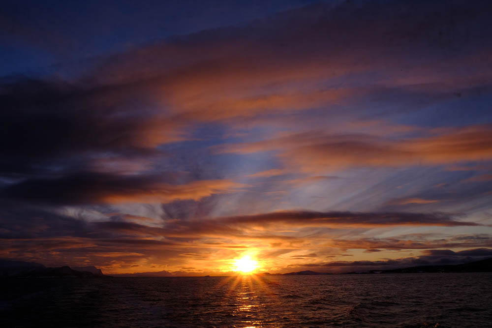 Coucher de soleil Lofoten