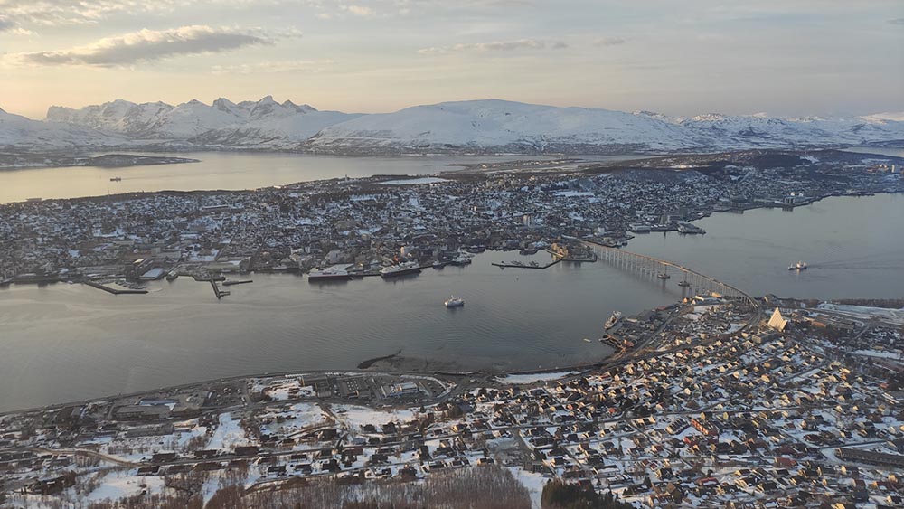 Tromso vue télépherique