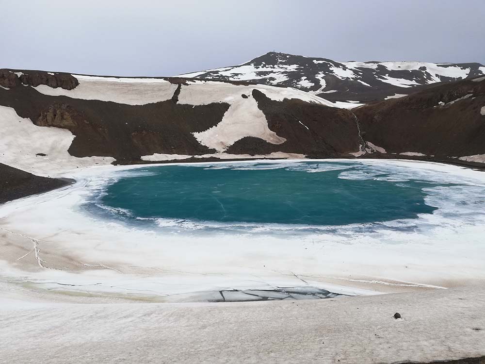 Cratère de viti Islande