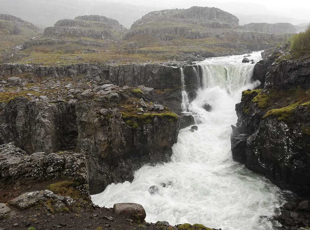 Rjúkandafoss Islande