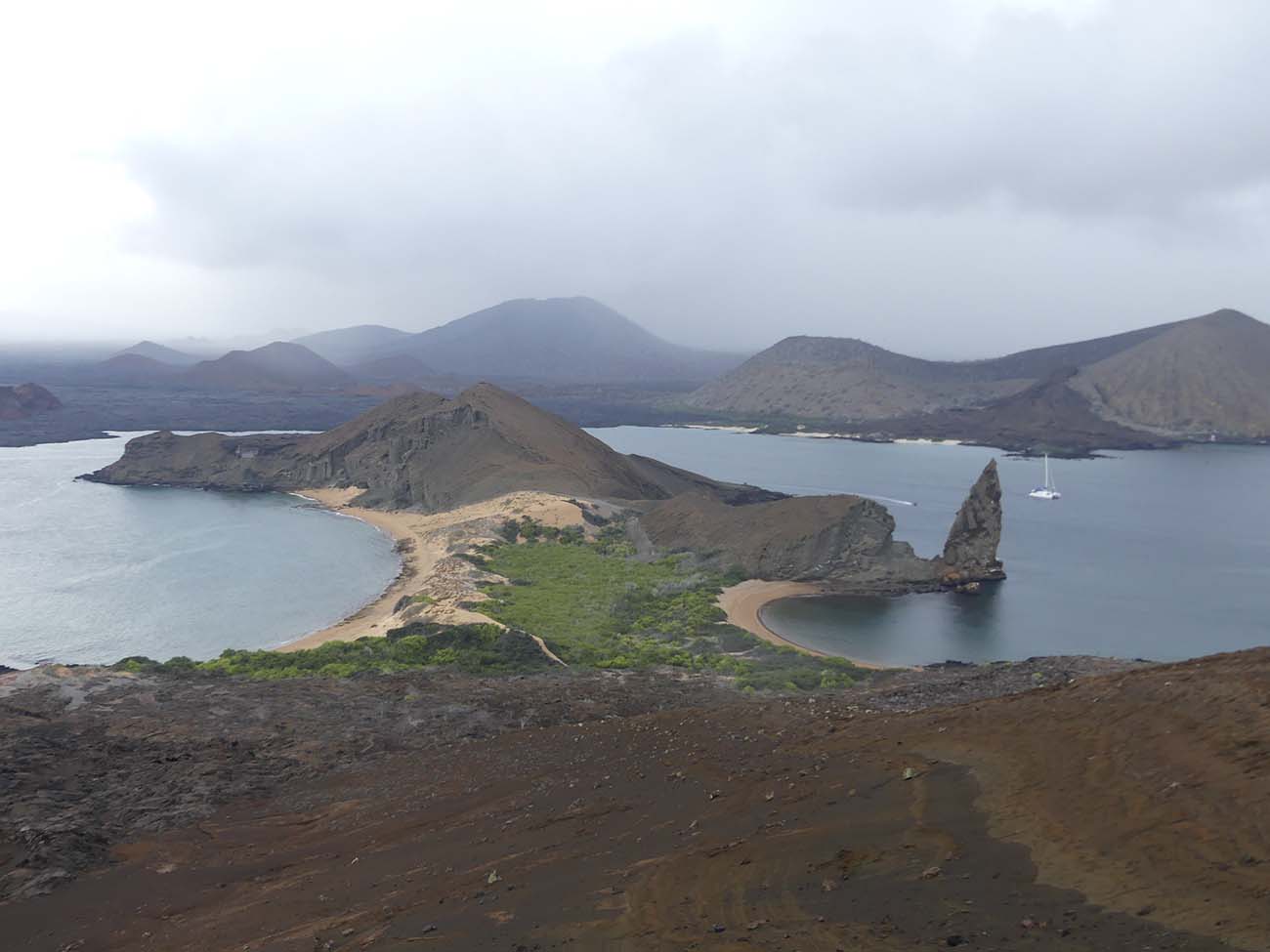 Vue panoramique Bahia Sullivan et Pinacle