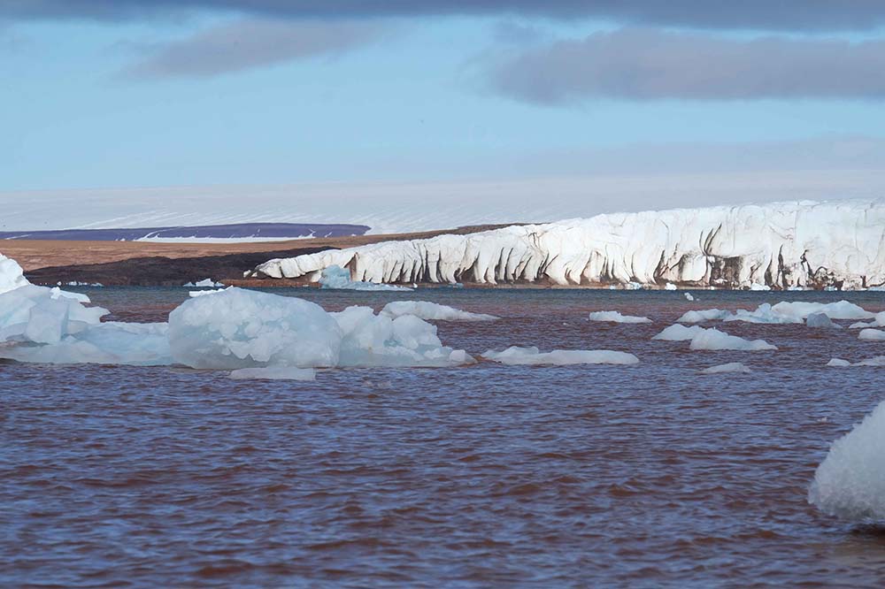 Etonbreen Whalenbergfjord Spitzberg Spitzberg