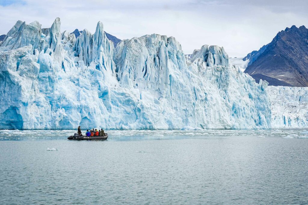 SPITZBERG GLACIER