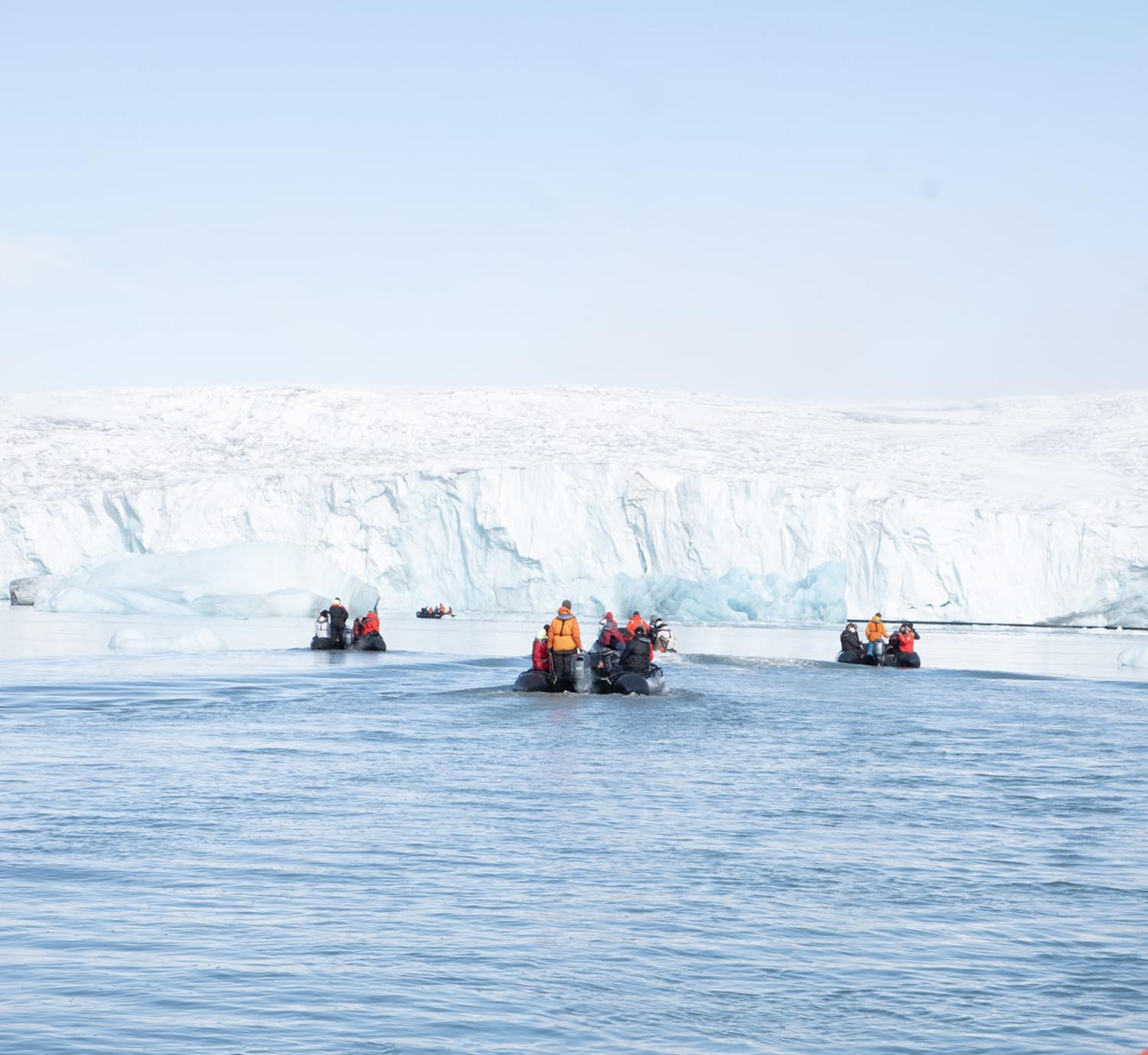 Zodiac Glacier Spitzberg