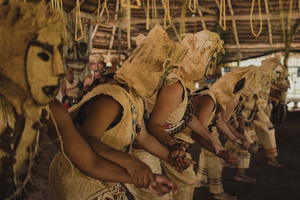 Rituel Ticuna ©Valentin Pilate