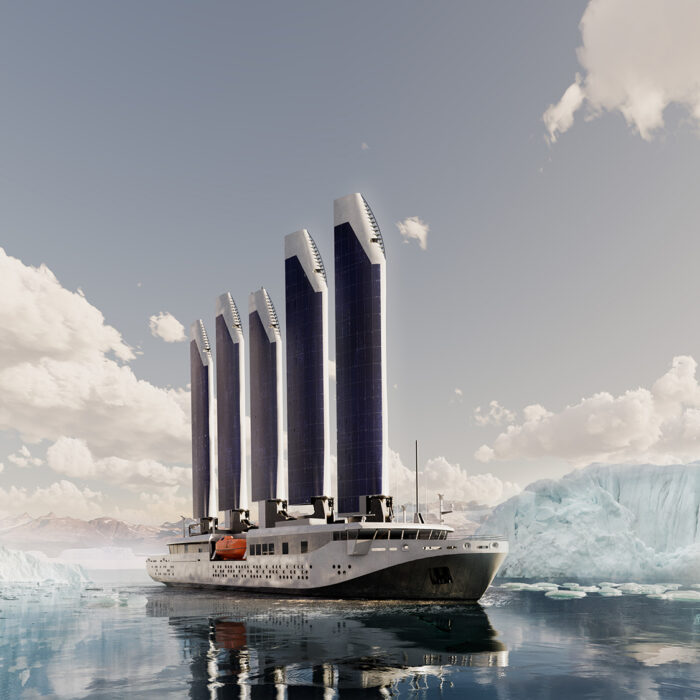 Captain Arctic - Bateau polaire voiles solaires