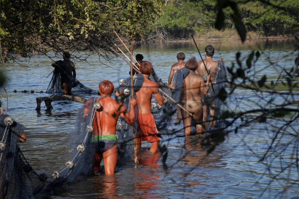 PECHE À LA NIVRÉE XINGU AMAZONIE