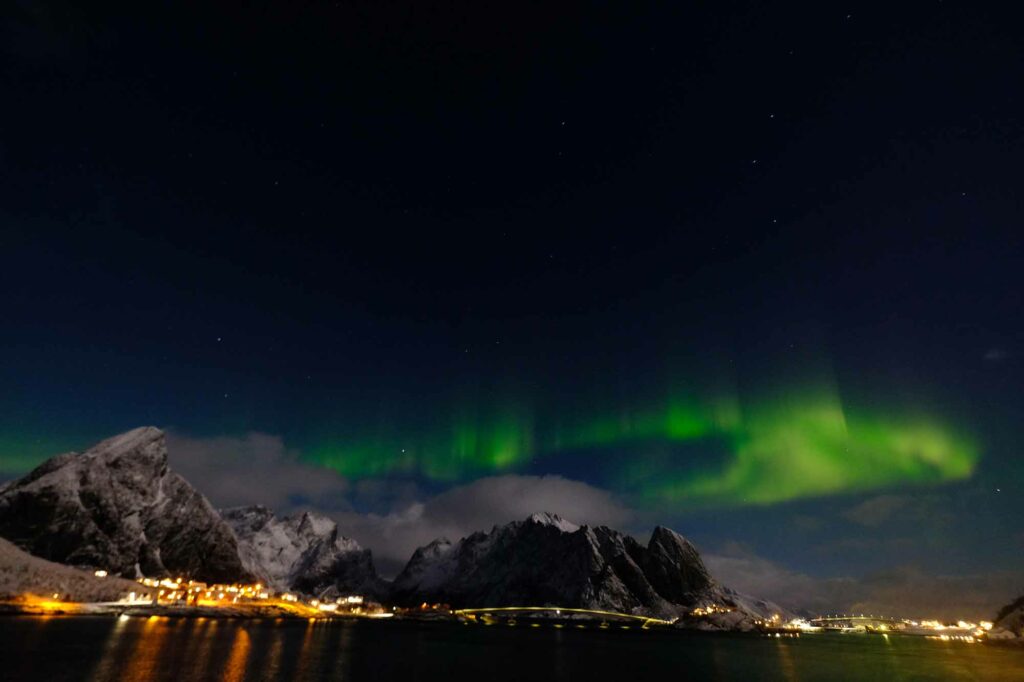 Aurores boreales Norvege