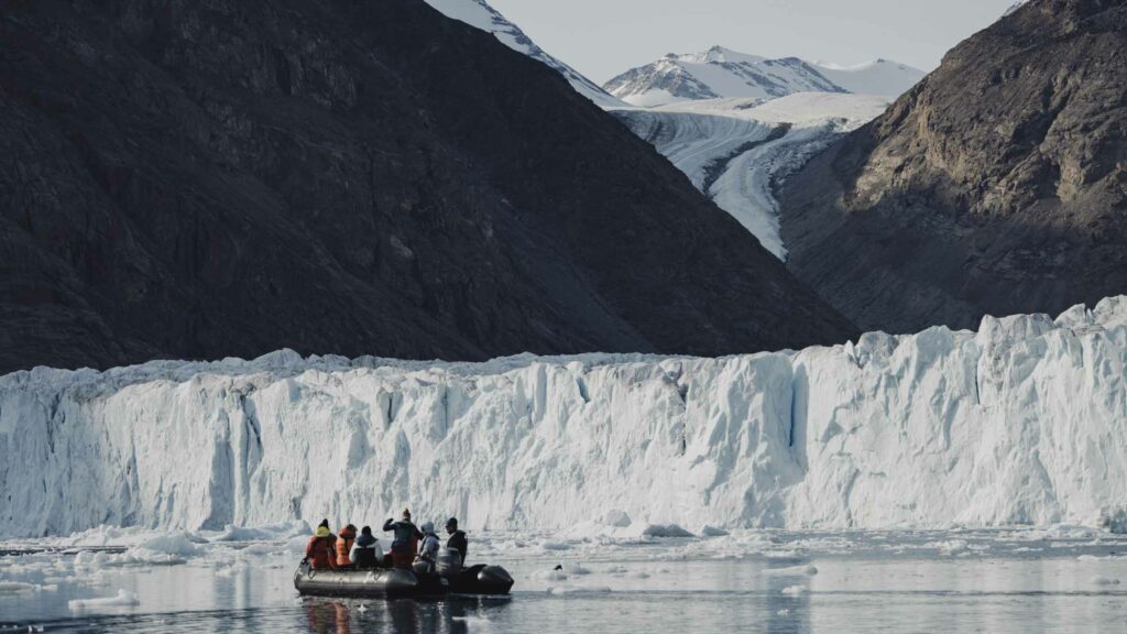 Glacier Nordendskiöld Groenalnd