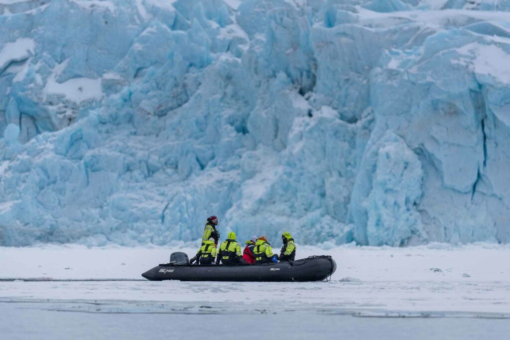Lillihook Spitzberg glacier