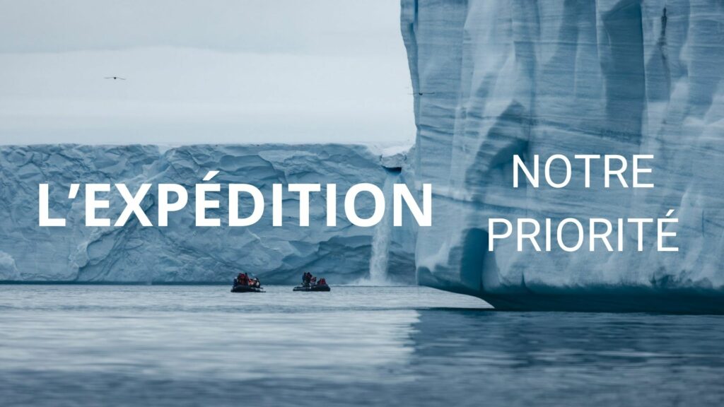 L'expedition notre priorité - Terra Nova 