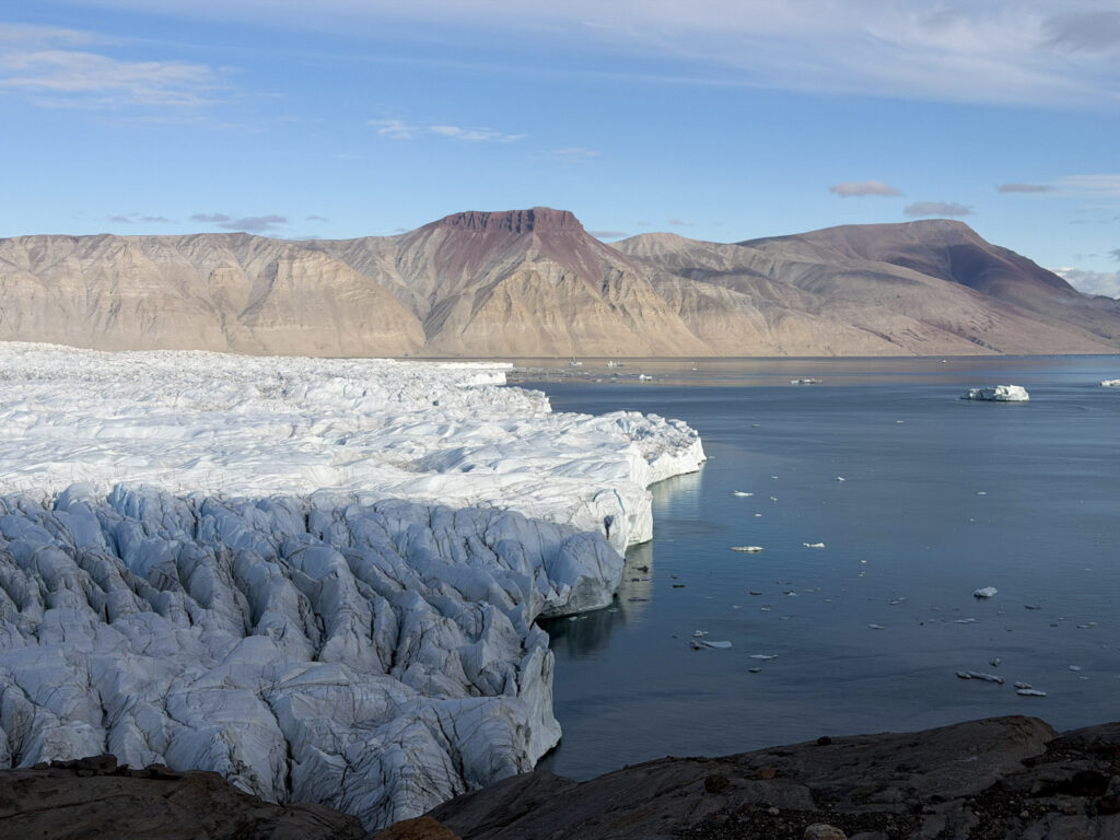 Glacier Waltershausen Groenland